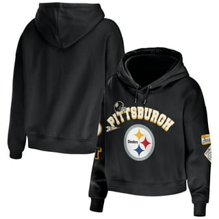 WEAR by Erin Andrews Women's Gray Pittsburgh Steelers Sherpa Full-Zip  Hoodie Jacket - Macy's