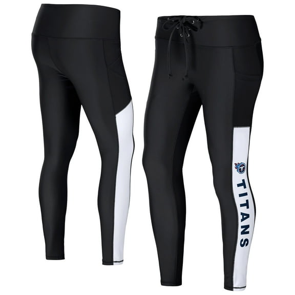 Women's WEAR by Erin Andrews Black Tennessee Titans Leggings