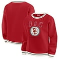 thumbnail image 1 of Women's WEAR by Erin Andrews Cardinal USC Trojans Seal Sweatshirt, 1 of 5