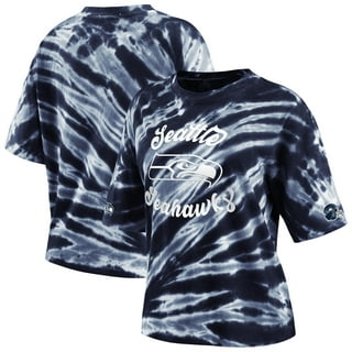 WEAR by Erin Andrews Women's Blue New York Rangers Waffle Henley Long  Sleeve T-shirt