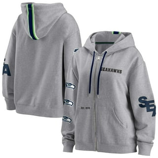 Nike / Women's Seattle Seahawks Gym Vintage Club Full-Zip Hoodie