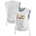thumbnail image 1 of Women's-WEAR by Erin Andrews  Heather Gray Atlanta Braves Cinched Tank Top, 1 of 4
