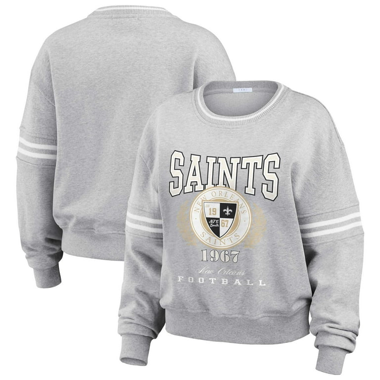 Women's WEAR by Erin Andrews Heather Gray New Orleans Saints