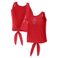 thumbnail image 1 of Women's WEAR by Erin Andrews Red Boston Red Sox Open Back Twist Tie Tank Top, 1 of 3
