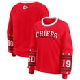 thumbnail image 1 of Women's WEAR by Erin Andrews  Red Kansas City Chiefs Sport Long-Sleeve T-Shirt, 1 of 6