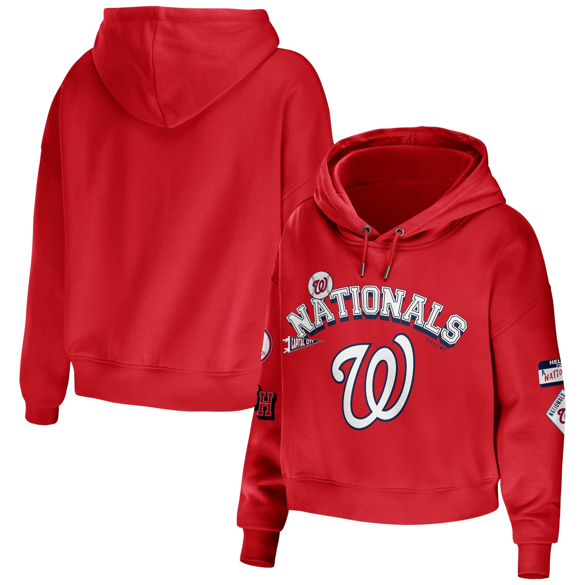 売れ筋商品|||ナイキ カットソー トップス レディース Women's Red Washington Nationals Alternate Logo Performance Pullover Hoodie Red Women's Washington Nationals Nike Red Alternate Logo