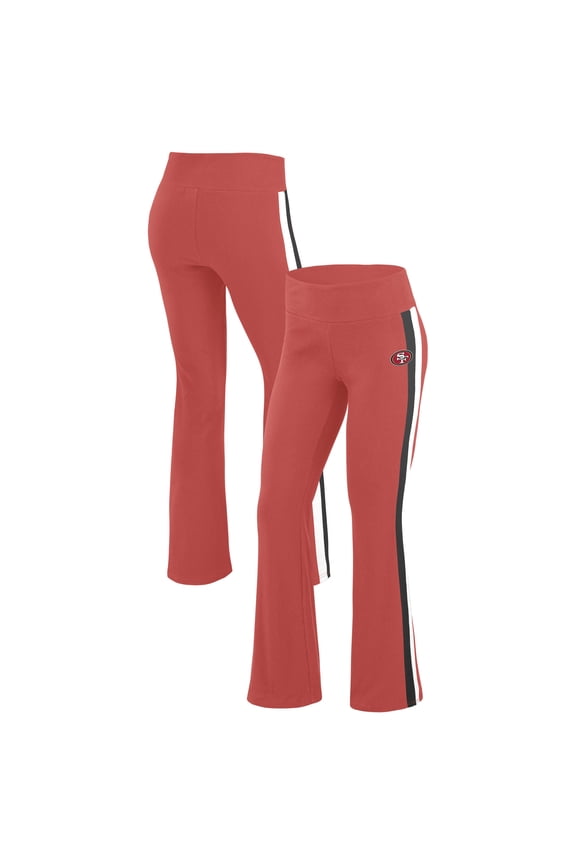 Women's WEAR by Erin Andrews Scarlet San Francisco 49ers Tri-Blend Yoga Pants
