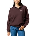 thumbnail image 1 of Women's League Collegiate Wear  Heather Maroon Mississippi State Bulldogs Victory Springs Tri-Blend Collared Pullover, 1 of 1