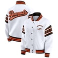 thumbnail image 1 of Women's WEAR by Erin Andrews White Cincinnati Bengals Full-Snap Fleece Sweatshirt Jacket, 1 of 6