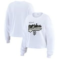 thumbnail image 1 of Women's WEAR by Erin Andrews White San Francisco Giants Domestic Postcard Long Sleeve T-Shirt, 1 of 3