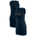 thumbnail image 1 of Women's WEAR by Erin Andrews x Gracie Hunt Navy Chicago Bears Ribbed Tank Dress, 1 of 4
