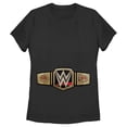 thumbnail image 1 of Women's WWE Championship Belt  Graphic Tee Black Large, 1 of 4
