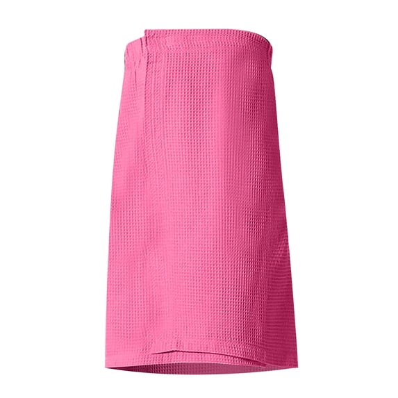 Women’s Waffle Spa Body Wrap with Adjustable Closure Shower Lightweight Knee Length Waffle Towel Robes for Ladies, Quick Dry Cover Up Bath Towel Bath Robes