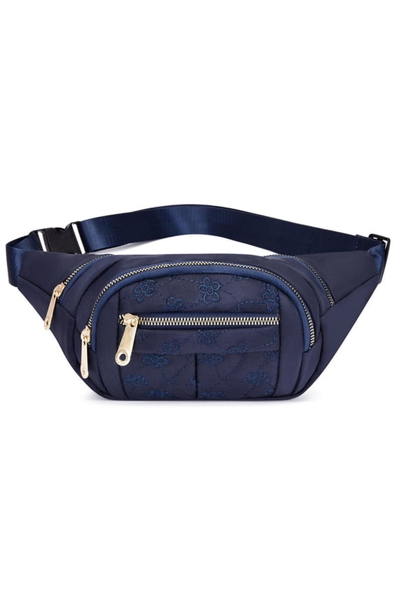 Women's Waist Bag Oxford Cloth Waterproof Belt Bags Designer Crossbody Chest Bag Female Fashion Fanny Pack Banana Hip Purse
