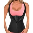 thumbnail image 1 of Women’s Waist Trainer Corset Vest Steel Boned Tummy Control Zipper Shapewear Training Body Shaper Corset Top, 1 of 6