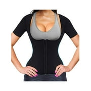 Womens Waist Trainer Hot Sweat Sauna Vest for Weight Loss Control Tummy Slimming Hourglass Body Shaper Suits Tops