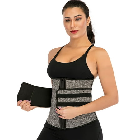Women's Waist Trainer Neoprene Sweat Corset C Waist Protection Body Shaping Sports Belt for Weight Loss
