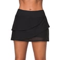 thumbnail image 1 of Women's Waistband Layered Swimdress Ruffle Swim Skirt Swimsuit Bottom, 1 of 5
