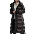 thumbnail image 1 of Women's Waisted Mid-Length Siberian Goose Down Jacket With Back Heating, 1 of 7