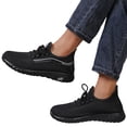 thumbnail image 1 of Women's Walking Shoes Lightweight Breathable Flying Woven Mesh Upper Casual Jogging Shoes Ladies Tennis Shoes Workout Footwear Gym Sneakers, 1 of 5