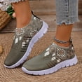 thumbnail image 1 of Women's Walking Shoes, Women Orthopedic Sports Casual Sneakers with Arch Support and Breathable Design, Lightweight Slip on Mesh Shoes for Work and Travel, 1 of 5