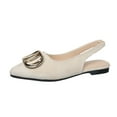 thumbnail image 1 of Women's Walking Shoes for Hiking Trails & Nature Women's Pointed Toe Ballet Flat Shoes Casual Work Shoes On Comfortable Shoes, 1 of 9