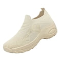 thumbnail image 1 of Women's Walking Sneakers Comfortable Thick Soled Walking Shoes Lightweight Casual Non Slip Thick Sole Sneakers 38, 1 of 4