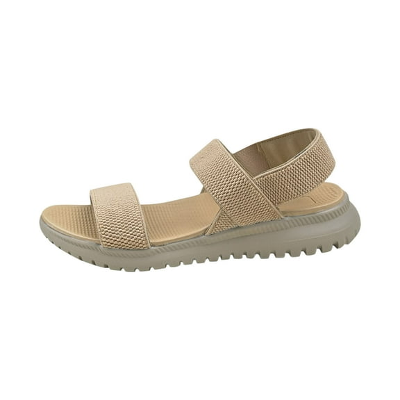 Women's Walking Sports Athletic Sandals Comfortable Casual Outdoor Hiking Lightweight Summer Beach Water Sandal Sandals for Women Flatform Elastic Double Strap Fashion Beach Platform Sandals
