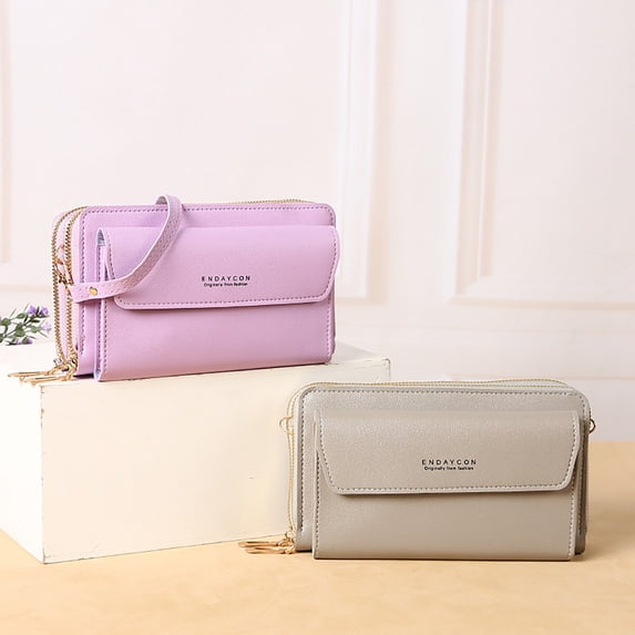 Women's Wallet Crossbody Bag Phone Purse Clutch Wristlet with Multi Card Slots Shoulder Bags