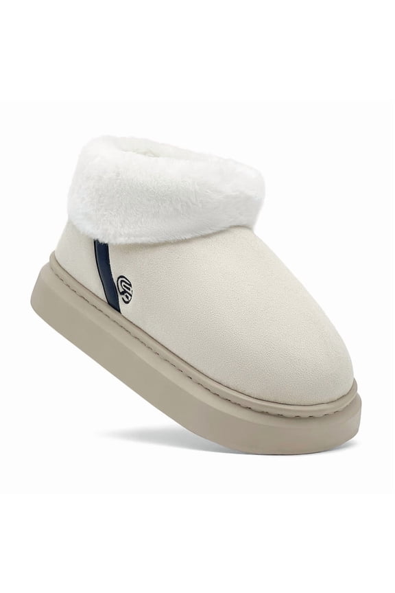 Women's Warm Bootie Slippers Winter Cozy House Shoes Non Slip Indoor Outdoor With Fuzzy Memory Foam Warm House Shoes