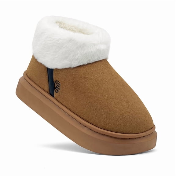 Women's Warm Bootie Slippers Winter Cozy House Shoes Non Slip Indoor Outdoor With Fuzzy Memory Foam Warm House Shoes