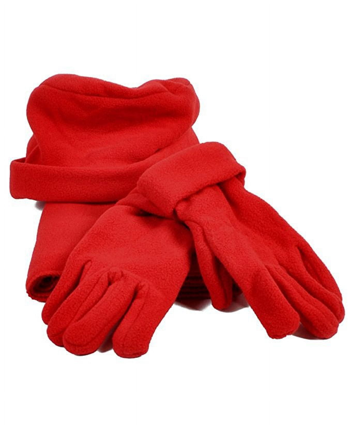 Hat, Warm Scarf, and - Fleece Set Set Winter Women\'s Gloves