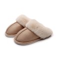 thumbnail image 1 of Women’s Warm Fuzzy Slippers Fluffy Soft Winter House Shoes Anti-Skid Plush Slippers for Indoor Outdoor Size 8, 1 of 9