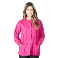 thumbnail image 1 of Women's Warm Up Medical Scrub Jacket (Hot Pink, X-Large), 1 of 7