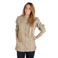 thumbnail image 1 of Women's Warm Up Medical Scrub Jacket (Khaki, X-Large), 1 of 7