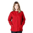 thumbnail image 1 of Women's Warm Up Medical Scrub Jacket (Red, Large), 1 of 7