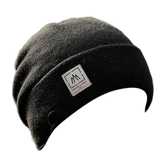 Women's Warm Winter Hats Thick Knit Cuff Beanie Cap