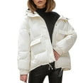 thumbnail image 1 of Women's Warm Winter Jacket with Hood Stylish Quilted Coat for Cold, 1 of 5