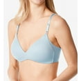 thumbnail image 1 of Women's Warner's 1056 No Side Effects Wire-Free Bra (Keepsake Blue 34C), 1 of 6