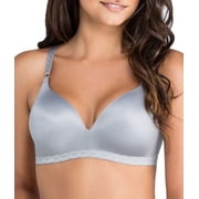 Womens Warners 1269 Cloud 9 Wire Free Contour Bra Graphite Gray 38C