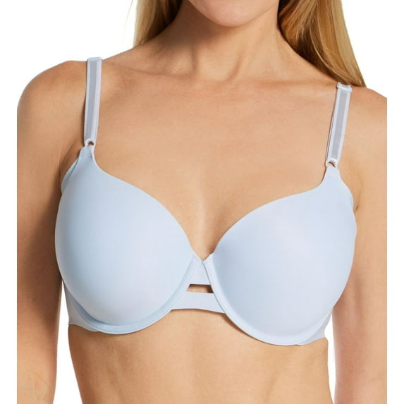 Women's Warner's 1356 No Side Effects Underwire Contour Bra (Artic Ice 36B)