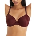 thumbnail image 1 of Women's Warner's 1356 No Side Effects Underwire Contour Bra (Winetasting 38B), 1 of 2