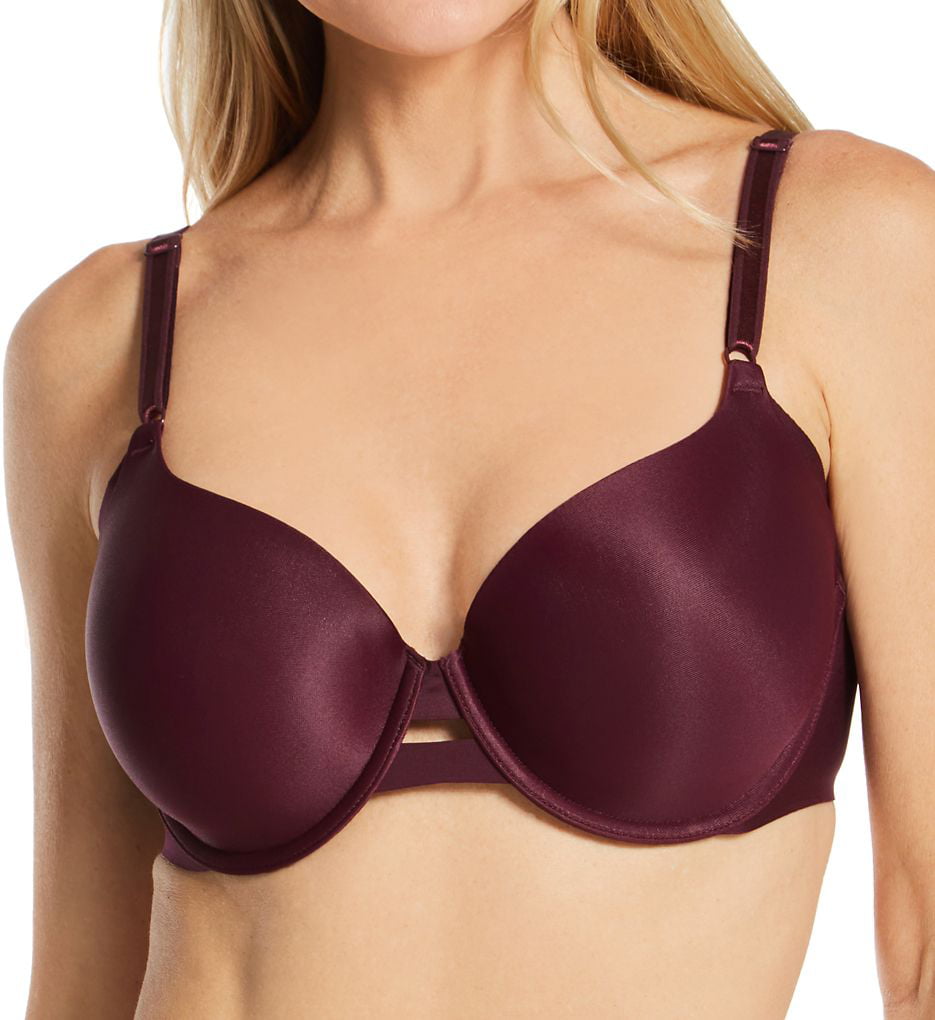 Warner's No Side Effects Underwire Bra Lace Trim Smoothing Full