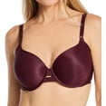 thumbnail image 1 of Women's Warner's 1356 No Side Effects Underwire Contour Bra (Winetasting 40C), 1 of 2
