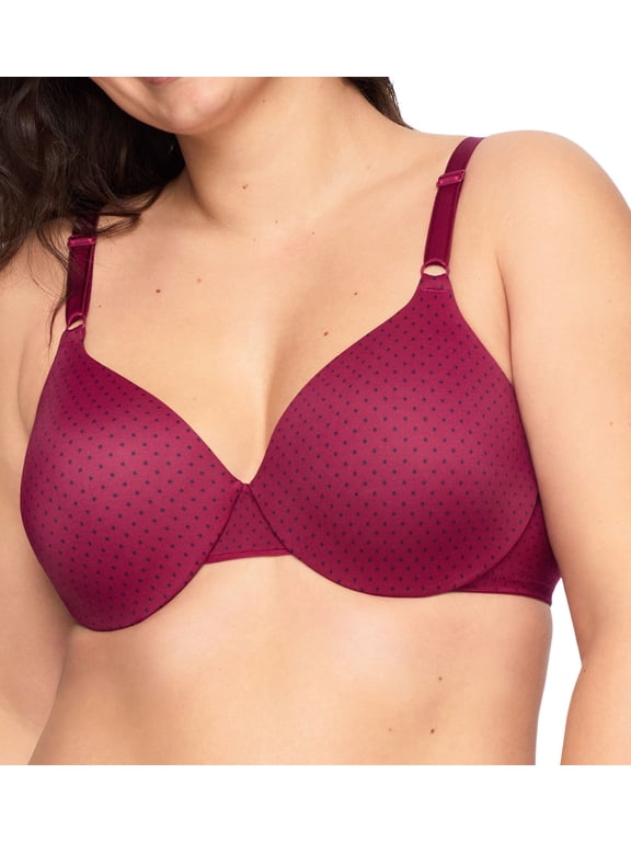 Women's Warner's 1593 This is Not a Bra Tailored Underwire Contour (Winterberry/Blue Dot 38D)