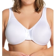 Womens Warners 35002A Signature Support Satin Underwire Bra Classic White 44D