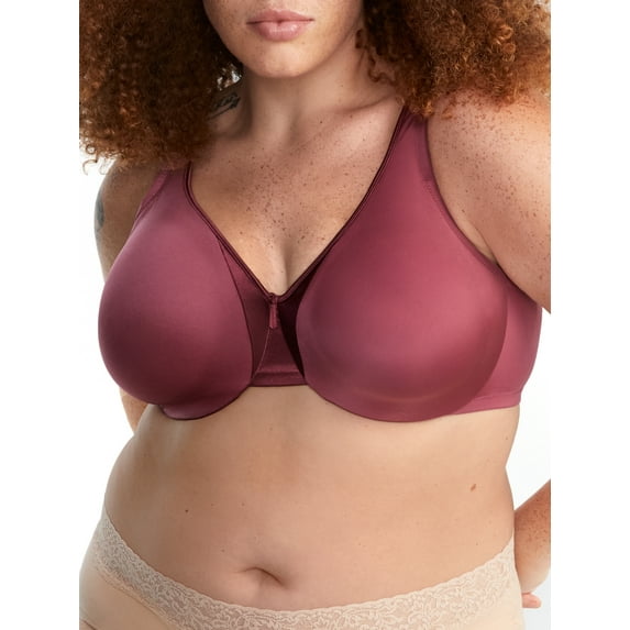 Women's Warner's 35002A Signature Support Satin Underwire Bra (Hawthorne Rose 36C)