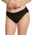 thumbnail image 1 of Women's Warner's 5109J No Pinching. No Problems. Hi-Cut Brief with Lace (Black/ToastedAlmondDot XL), 1 of 4