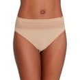 thumbnail image 1 of Women's Warner's 5109J No Pinching. No Problems. Hi-Cut Brief with Lace (Toasted Almond 2X), 1 of 2