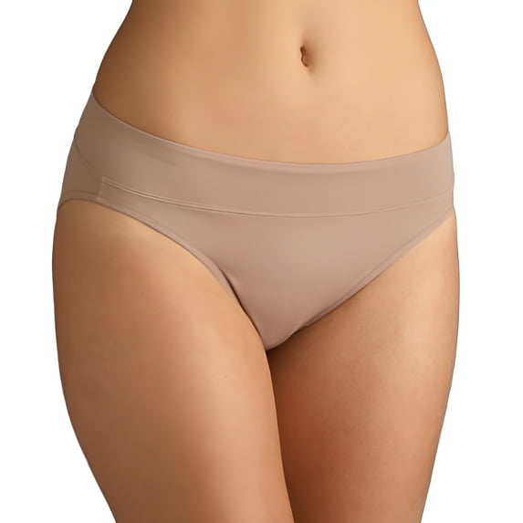 Women's Warner's 5138J No Pinching. No Problems. Tailored Hi-Cut Panty (Mocha XL)